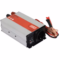 Convertisseur 12v vers 230v 600W Avec Pinces Croco Convertisseur 12v vers 230v 600W Avec Pinces Croco