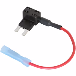 Pour relier (avec fusible) un accessoire 12V supplémentaire, sans ajuster le câblage existant.