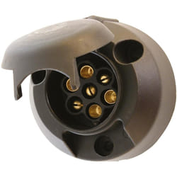 Carpoint - Prise pour remorque 7pol. avec interrupteur phare anti-brouillard 12V