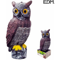 Chouette effraie ø19x40cm edm