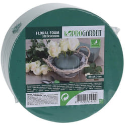 EDM - Mousse Cylindre Pour Centre Floral Diam 14 + h 7 Cms