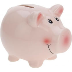 Tirelire Céramique Cochon (11,5 x 9,1 x 9,1 cm)