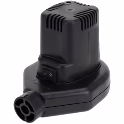 POMPE À AIR ÉLECTRIQUE POMPE À AIR ÉLECTRIQUE 12V/230V 60W ADAPTATEUR AVEC CE. TÊTES À TROIS BUSES. ADAPTATEUR + CÂBLE 180cm ...