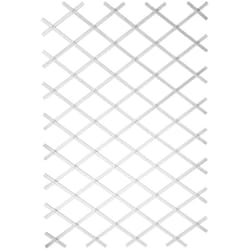 Vidaxl - Palissade de jardin 100 x 200 cm pvc Blanc Nature