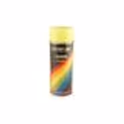 Bombe de peinture Motip Jaune fluo 400ml M04022 auto pour moto scooter