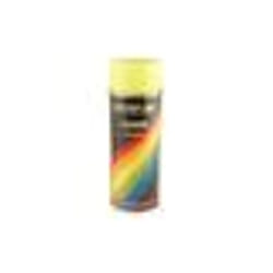 Bombe de peinture Motip Jaune fluo 400ml M04022 auto pour moto scooter