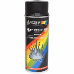 Peindre Motip THERMO SPRAY; 800 °C; 400 ml; noir