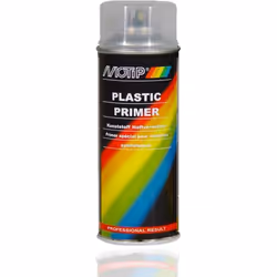 L'apprêt pour plastique Motip est un primer incolore permettant de traiter les surfaces plastiques uniquement