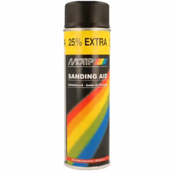 Aerosol Guide De Poncage Noir Mat 500ml Motip Utilisez ce produit comme couche de contrôle à séchage rapide lors du ponçage d ...