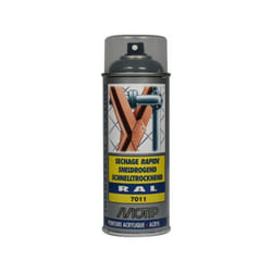 Peinture spray gris fer Motip 07019