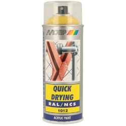 Peinture Aerosol Acryl Ral1012 Motip 400ml