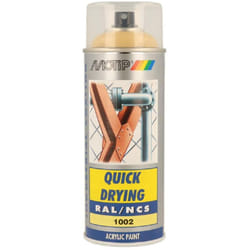 Motip - Peinture Aerosol Acryl Ral1002 Jaune Sable 400ml