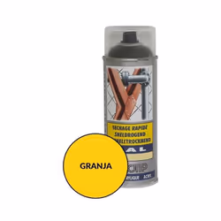Peinture spéciale motoculture couleur JAUNE GRANJA - Aérosol 400ml Couleur : Jaune Granja Séchage rapide - Anti-rouille - Rés ...