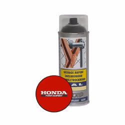 Peinture spéciale motoculture couleur ROUGE HONDA - Aérosol 400ml Couleur : Rouge Honda Séchage rapide - Anti-rouille - Résis ...