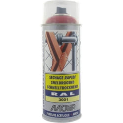 Peint acryliq séch rapide Rouge sign BRIL RAL3001