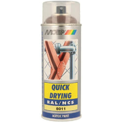 Peinture Aerosol Acryl Ral8011 Motip 400ml brun noisette