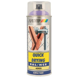 Peinture aérosol RAL 4005 Lilas bleu brillant 400ml MOTIP