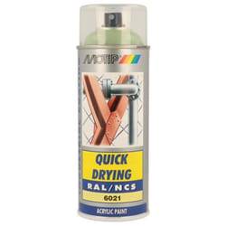 Peinture aérosol RAL 6021 Vert pâle brillant 400ml MOTIP