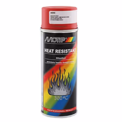 Peinture haute température motip (rouge (jusquà 300°c))