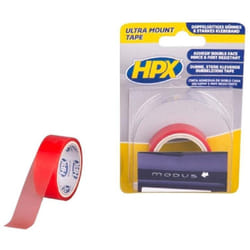 HPX - Ruban Adhesif Transparent Double Face 19mm x 1.5m