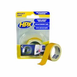 Ruban réfléchissant jaune Ruban adhésif réflecteur. Dimensions 19mm x 1,5m Ruban réfléchissant Meilleure visibilité et sécuri ...