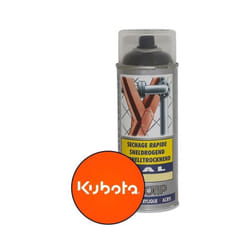 Motip - Peinture spéciale motoculture couleur orange kubota - Aérosol 400ml