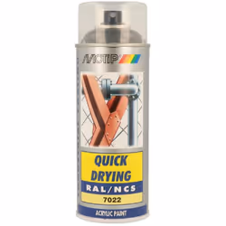Peinture Aerosol Ral7022 Motip Ral 400 Ml Gris terre d?ombre
