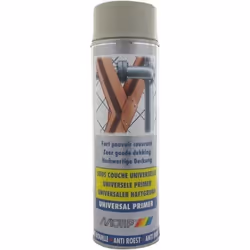 Bombe de peinture Motip ApprÃªt antirouille sable 500ml M07303 auto pour moto scooter