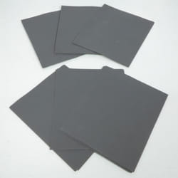 Feuilles de papier à poncer abrasif grain 80 HPX P080 230x280mm pour moto - HPX - Lot de 50 feuilles
