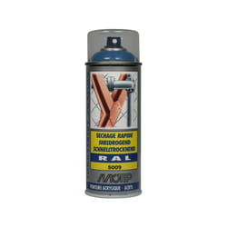 Peinture spray bleu azur Motip 07135