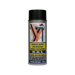 Peinture spray noir Motip 07164
