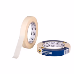 Ruban de masquage bâtiment 60°C Blanc crème 19mm x 50m HPX - MA1950