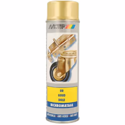 Aérosol bichromatage à séchage rapide avec une bonne couverture pour un usage professionnel. Pour réparer les dommages mineur ...