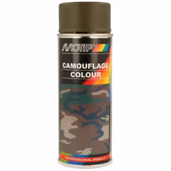 Utiliser la peinture de camouflage pour traiter les surfaces, traitées et non traitées, en bois, métal, aluminium, verre, pie ...