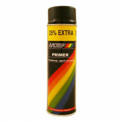 Primer noir, bombe aerosol 500ml Motip