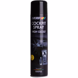 NETTOYANT TABLEAU de BORD PLASTIQUE BRILLANT 600ML COCKPIT PRODUIT LUSTRANT POUR TABLEAU DE BORD BRILLANT Donne une finition  ...