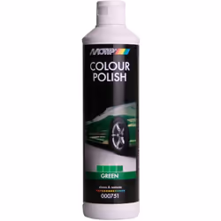 POLISH PEINTURE VERT 500 ML MOTIP Car Care Produit lustrant spécial à fonction supplémentaire servant à masquer les petites i ...