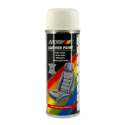 Bombe de peinture - Pour cuir vinyles et simili cuir - Blanc - RAL 9016 - MoTip - Leather Paint