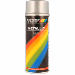 Peinture Acrylique 55269 Argent Metallise 400 Ml Motip Peinture professionnelle respectant la teinte pratiquement à la perfec ...