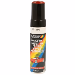 Pinceau Retouche 951560 Rouge Metallise Motip Touch Up 12 Ml Réparez facilement les dommages mineurs tels que les rayures sur ...