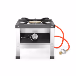 Hendi 147801, Acier inoxydable, Comptoir, 44 cm, Gaz, Acier inoxydable, 1 zone(s)