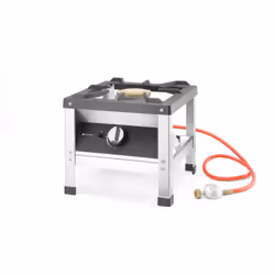 Hendi 147801 plaque Acier inoxydable Comptoir 44 cm Gaz 1 zone(s)