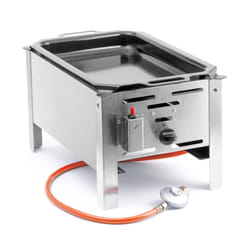 Hendi BAKE-MASTER MINI Grill Dessus de table propane/butane Acier inoxydable 5800 W