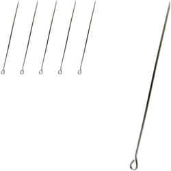 Pingles à spatule pour brochettes, acier, 35 cm, set de 6 pcs.