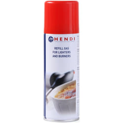 Gaz pour le brûleur de restauration Crème Brûlée et les briquets, 1 pc. Hendi 199008