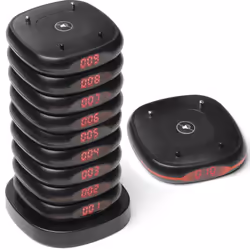 Téléavertisseurs de restaurant pour le système de radiomessagerie, 10 pcs - Hendi 201640