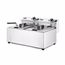 Hendi 207307 Friteuse Double 16 L 7000 W Argent - Vue supplémentaire 4