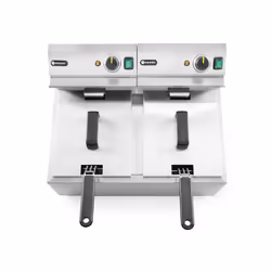 Hendi 207307 Friteuse Double 16 L 7000 W Argent - Vue supplémentaire 5