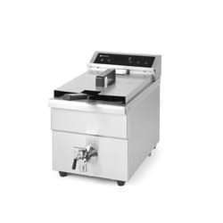 Hendi 215012 friteuse Unique 8 L Autonome 3500 W Gris clair