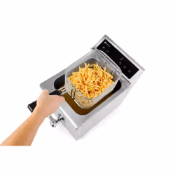 Hendi 215012 Friteuse 8L 3500W Gris clair - Vue supplémentaire 5